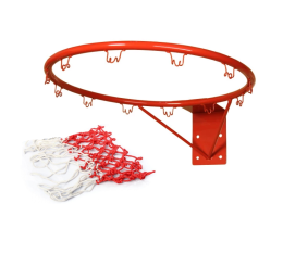 Баскетбольне кільце SportReal №5 35 см з сіткою