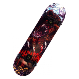 Деревянный скейтборд с рисунком Maraton Winner