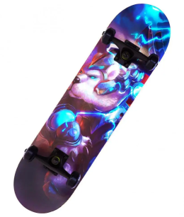 Деревянный скейтборд с рисунком Maraton Rovero