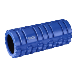 Массажный валик (ролл) для йоги 4FIZJO Синий
