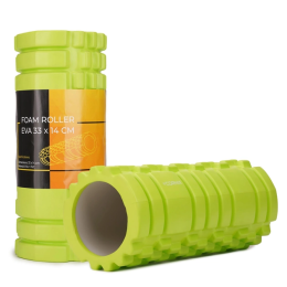 Массажный валик (ролл) для йоги Cornix Зеленый
