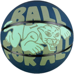 Баскетбольный мяч Nike PLAYGROUND №7, синий/зеленый