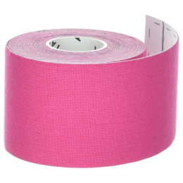 Кінезіо тейп у рулоні 5 см х 5м (Kinesio tape) еластичний пластир, Pink