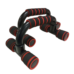 Упоры для отжиманий SportReal, 2 шт. black-red