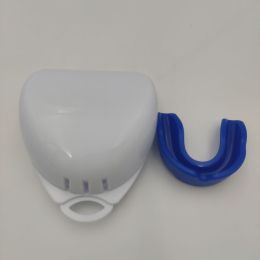 Одночелюстная капа детская/подросток SportReal, BF-1-S blue