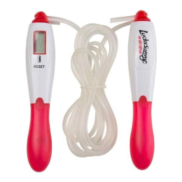 Швидкісна скакалка з лічильником white-red 2,8 м