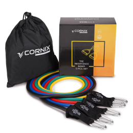 Набор трубчатых эспандеров Cornix 4,5-13,6 kg