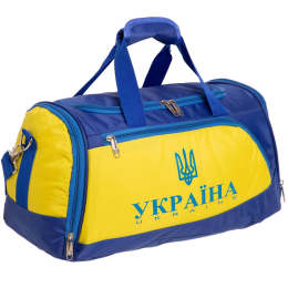 Спортивная сумка UKRAINE 30 л Blue-Yellow