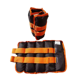 Утяжелители-манжеты Сhampion 2 шт по 2,5 кг Blak-Orange