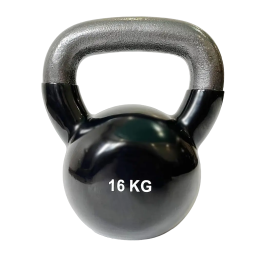 Металлическая гиря 16 кг Black