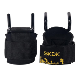 Атлетические крюки-ремни для тяги SKDK 2шт.