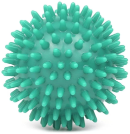 Массажный мяч d= 8 см SportReal Green