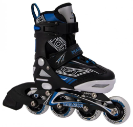 Детские ролики Maraton SOFT L (39-42, раздвижные) Blue
