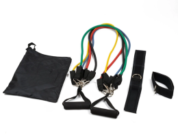 Набор трубчатых эспандеров BAR2FIT 4,6-22,8 kg