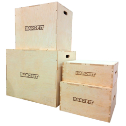 Бокс плиометрический (Тумба для кроссфита) 75х60х50/60х50х40/50х50х20/50х50х30 см BAR2FIT 4 шт.