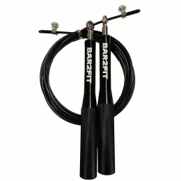 Скакалка швидкісна BAR2FIT Black B2F-2 Чорний (100001)