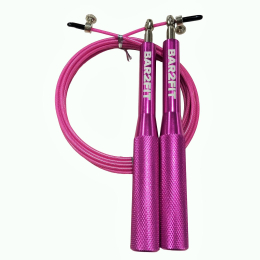 Скакалка швидкісна BAR2FIT Pink B2F-2 рожевий (100001)