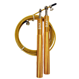 Скакалка швидкісна металева Bax 3 м Gold золотий (151229)