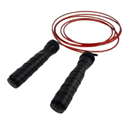 Скакалка посилена для кросфіту BAR2FIT 3 м Black чорний (151233)