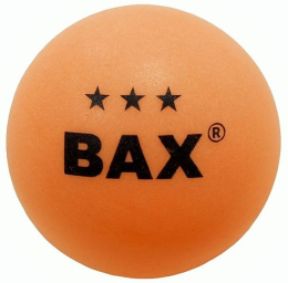 М'яч для настільного тенісу Bax 3* 50 шт. Orange помаранчевий (151301)