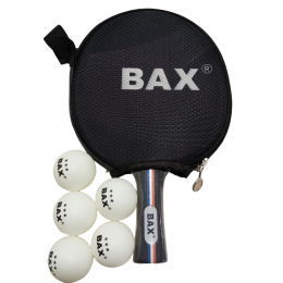 Набір BAX ракетка + чохол + 5 м'ячів(151308/151300)