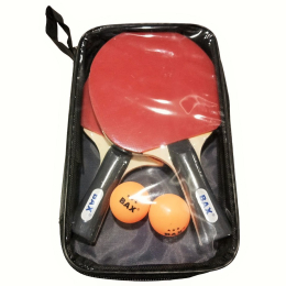 Набор для настольного тенниса Bax 151304w 2 ракетки/чехол/2 мяча(151304)