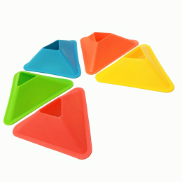 Фішки трикутні тренувальні Sportreal 15 шт. Multicolored