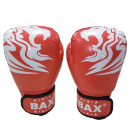 Рукавицы боксерские Bax LEON красные 12 унций (151292)