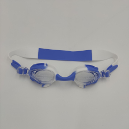 Окуляри для плавання дитячі біло-сині BAX 160514 