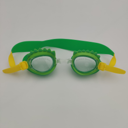 Окуляри для плавання дитячі жовто-зелені BAX 160513
