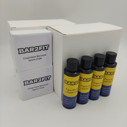 Набір спортивної магнезії сухої і рідкої, талька, BAR2FIT  151297 16, 151298 4 