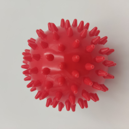 Масажний м'яч d=7,5 см Bax 160319 Red