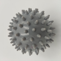 Масажний м'яч d=7,5 см Bax 160319 Grey