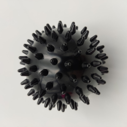 Масажний м'яч d=7,5 см Bax 160319 Black