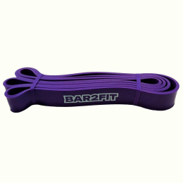 Гума для підтягування BAR2FIT 35-85lb(15-38 кг)фіолетовий B2F 100006