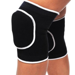 Наколінники для волейболу, танців, гімнастики BAX (L) чорні 151209