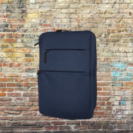 Рюкзак міський з карманом на застібці Bax Синій (160217 )