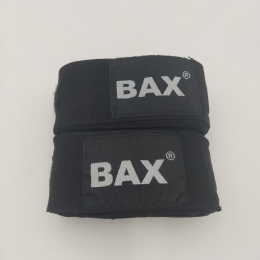 Бинт боксерський ВАХ 5,0 метр бавовна чорні 151565