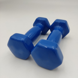 Комплект вінілових гантелей 2 шт. по 1 кг.