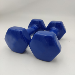 Комплект вінілових гантелей 2 шт. по 3 кг.